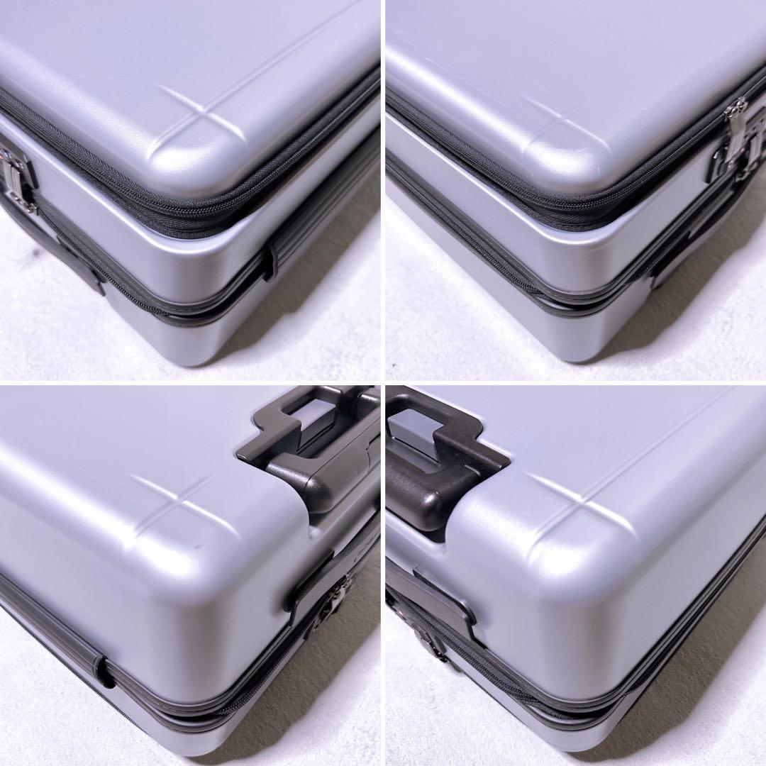 新モデル 42L【使用回数1回】プロテカ マックスパス3 シルバー 4輪