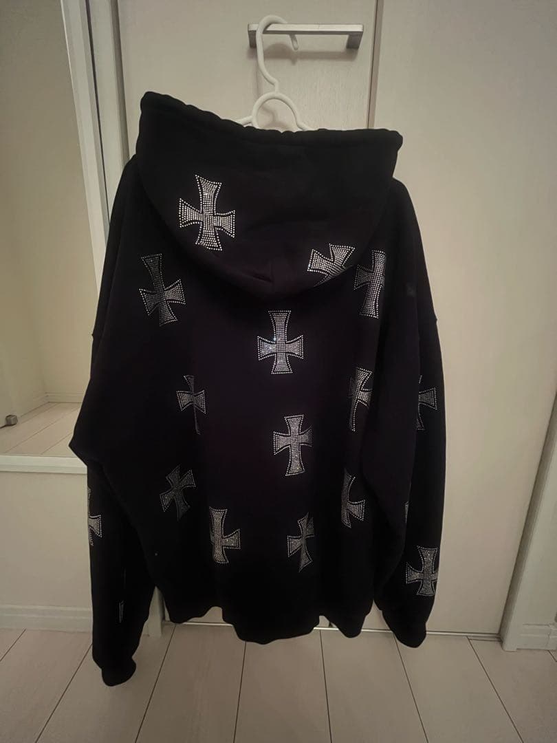 UNKNOWN クロス プルオーバーパーカー XL オーバーサイズ