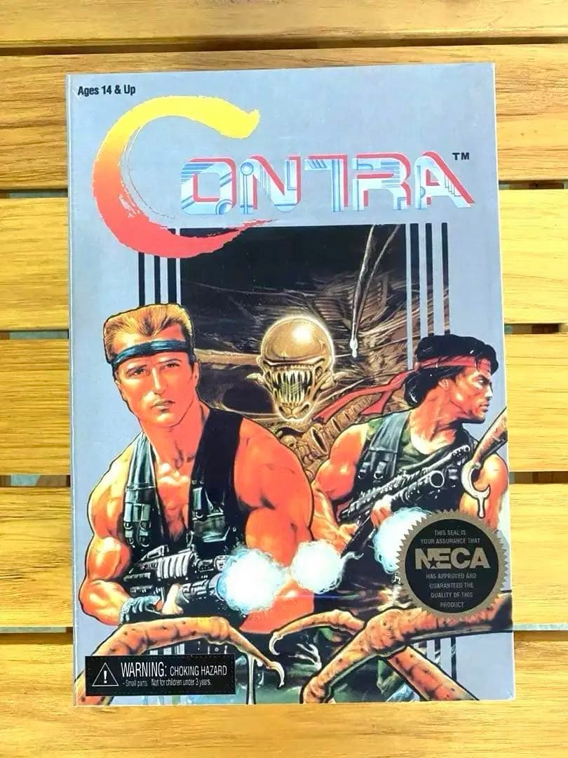 NECA 魂斗羅 コントラ ビル・ライザー ランス・ビーン フィギュア 未開封品