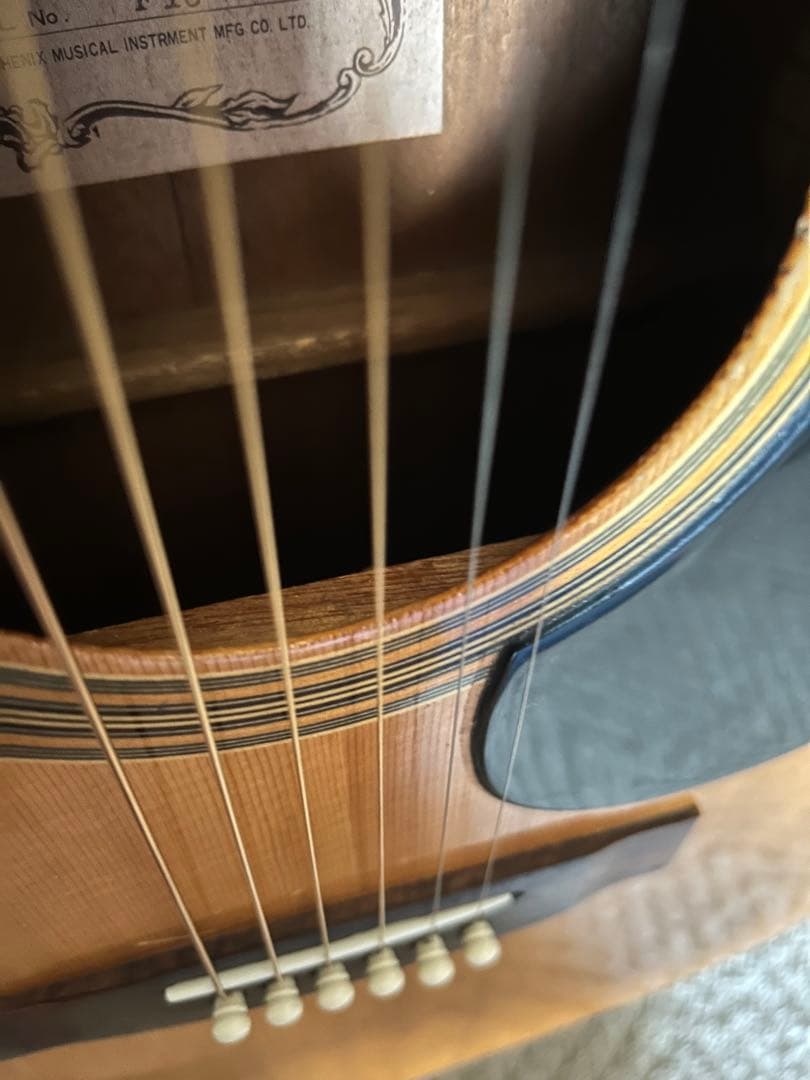 新春特価セール‼️70s国産ビンテージ❣️レア単板トップ❣️トムソン Ｆ-18