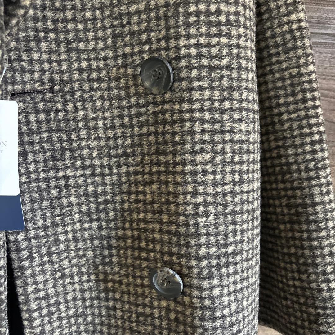 SHIPS チェックピーコート