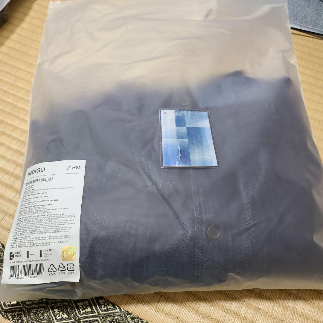 BTS RM INDIGO DENIM SHIRT未使用品