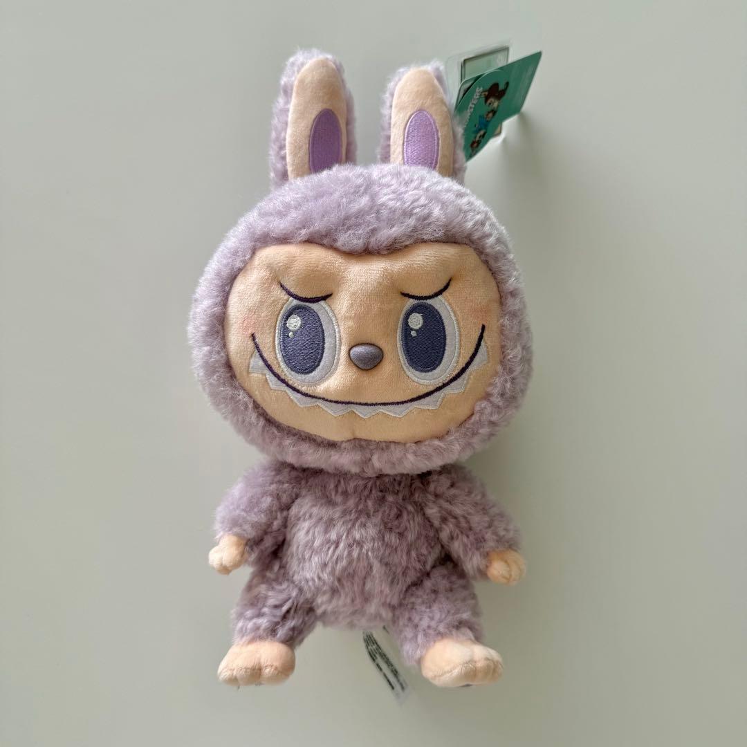 【北京ポップランド限定】ラブブ LABUBU ぬいぐるみ紫