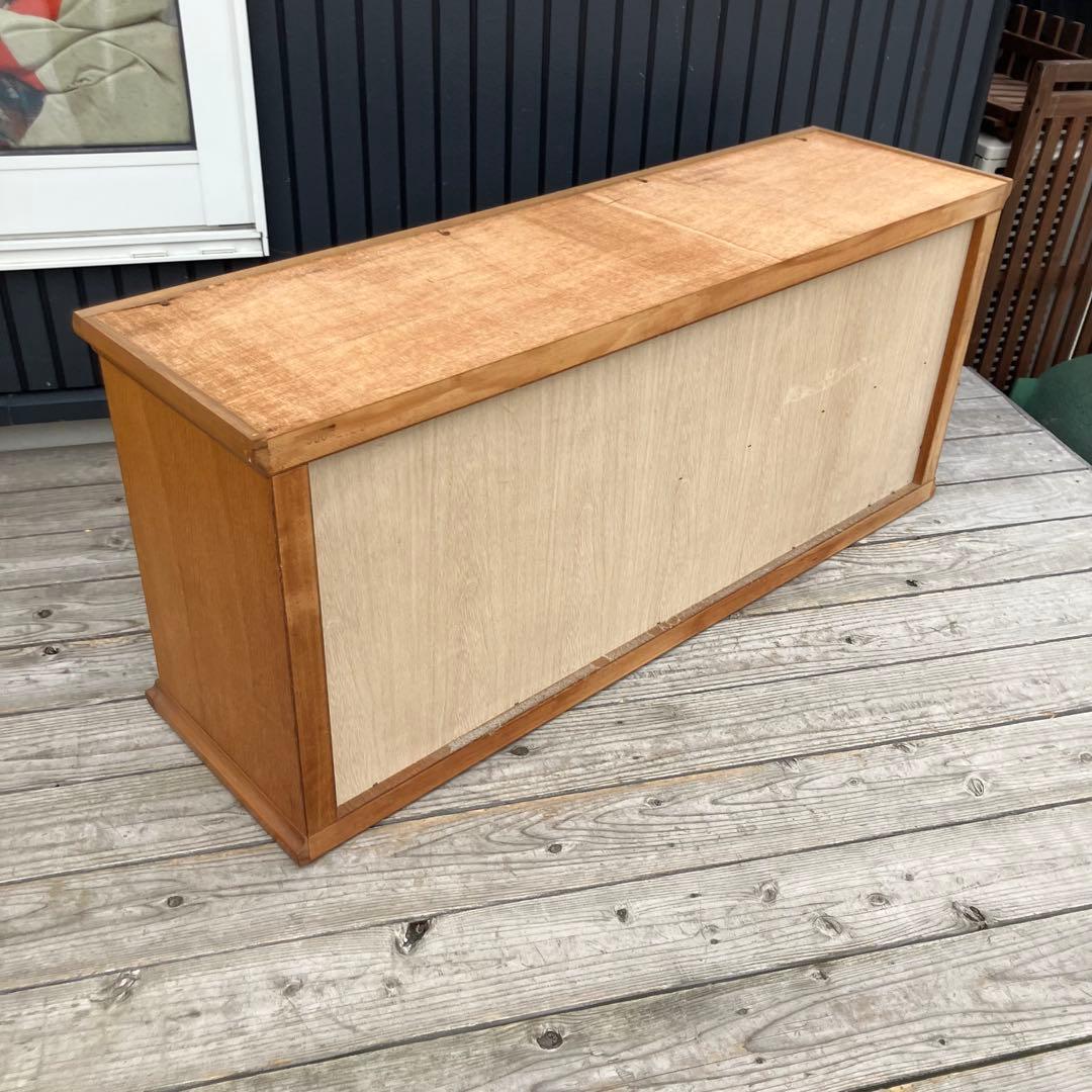 昭和レトロ ミッドセンチュリー 古家具 飾り棚 サイドボード ディスプレイラック