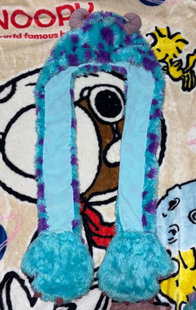 モンスターズインク サリー マフラーキャップ 被り物