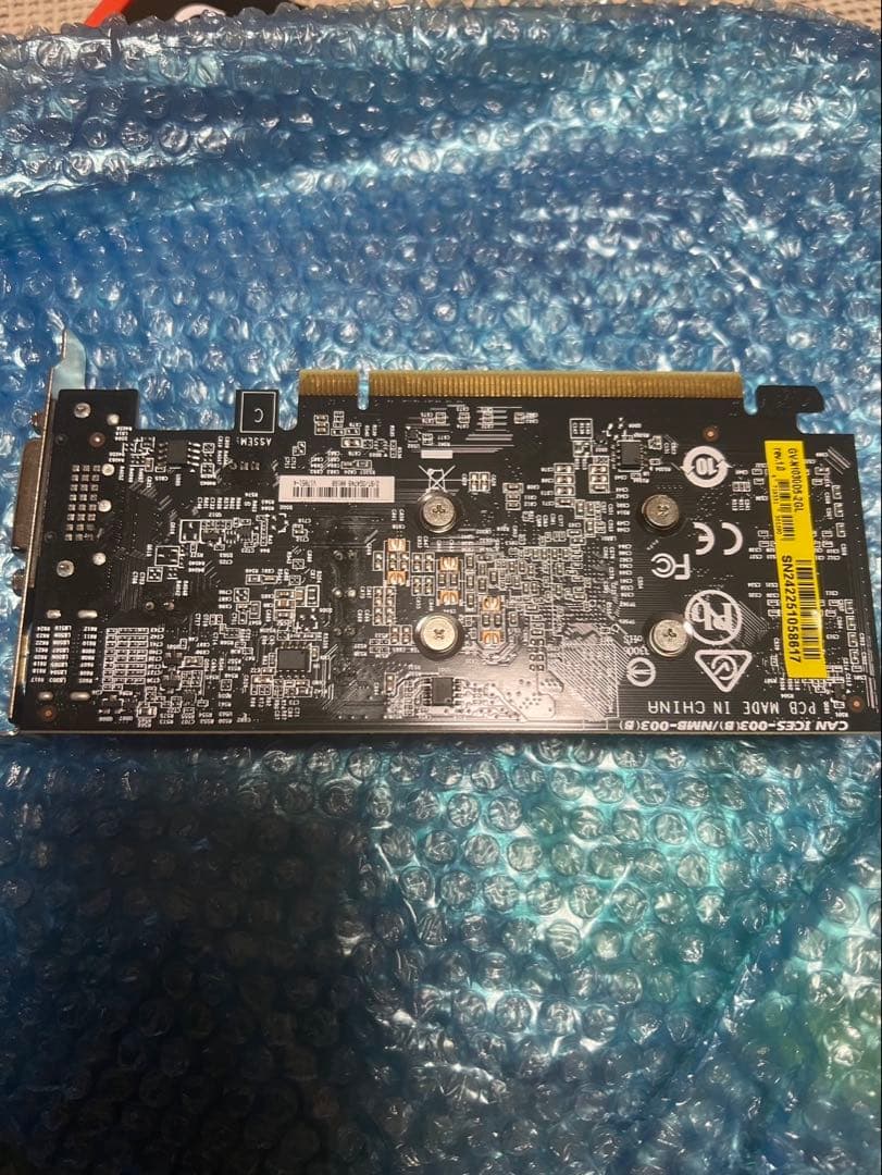 GIGABYTE GT 1030 DDR5 2GB ロープロファイル