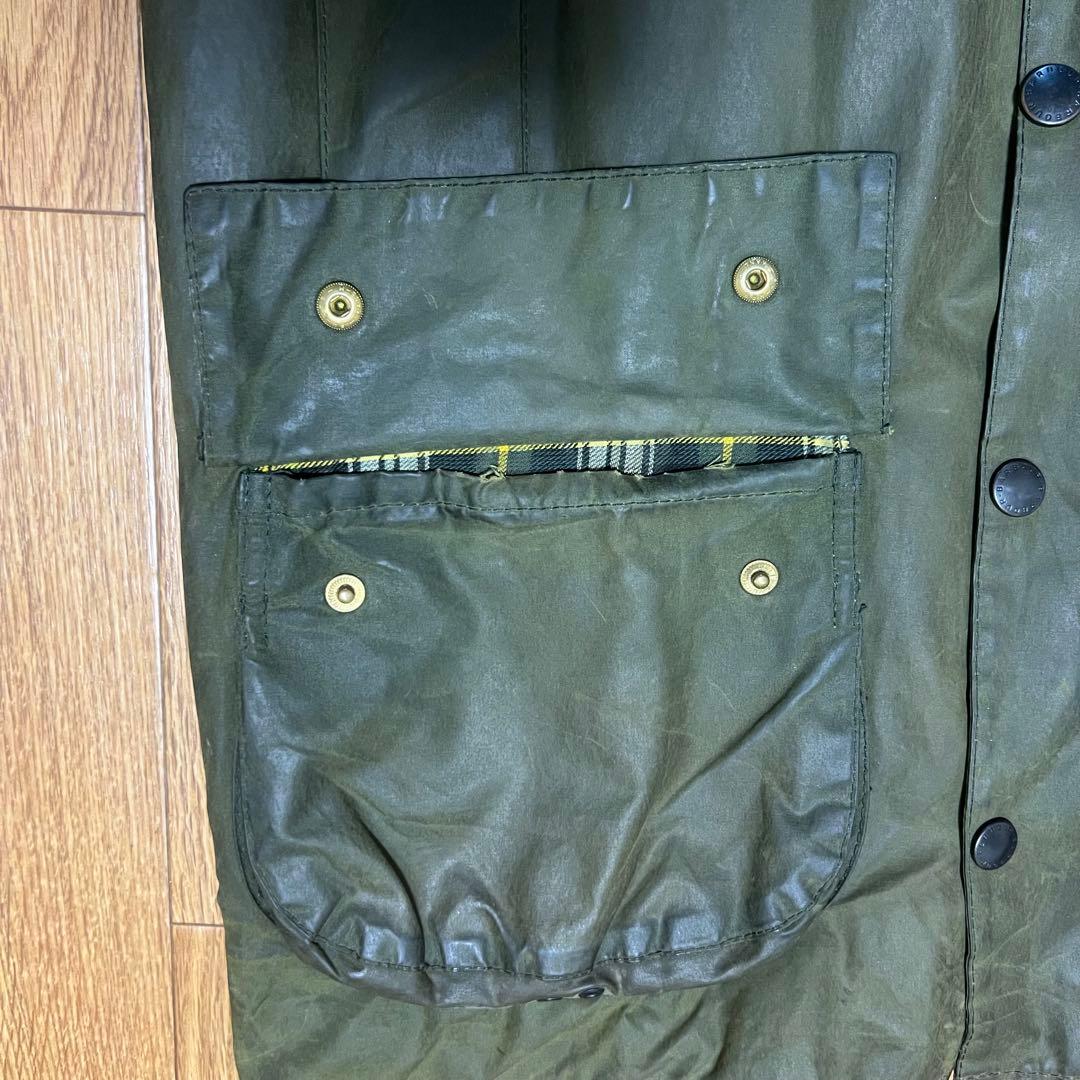 00s Barbour Beaufort 38 セージ 3ワラント