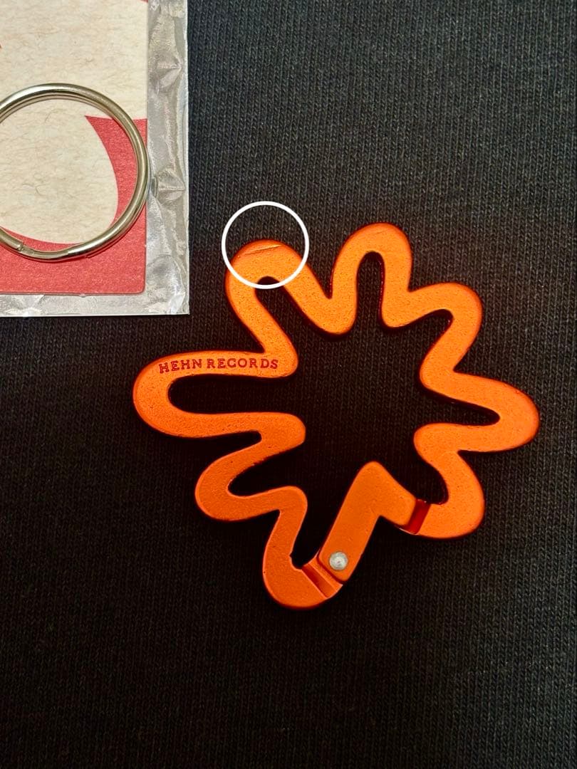 藤井風さん『my flower’s here』花カラビナ　オレンジ【新品未使用】