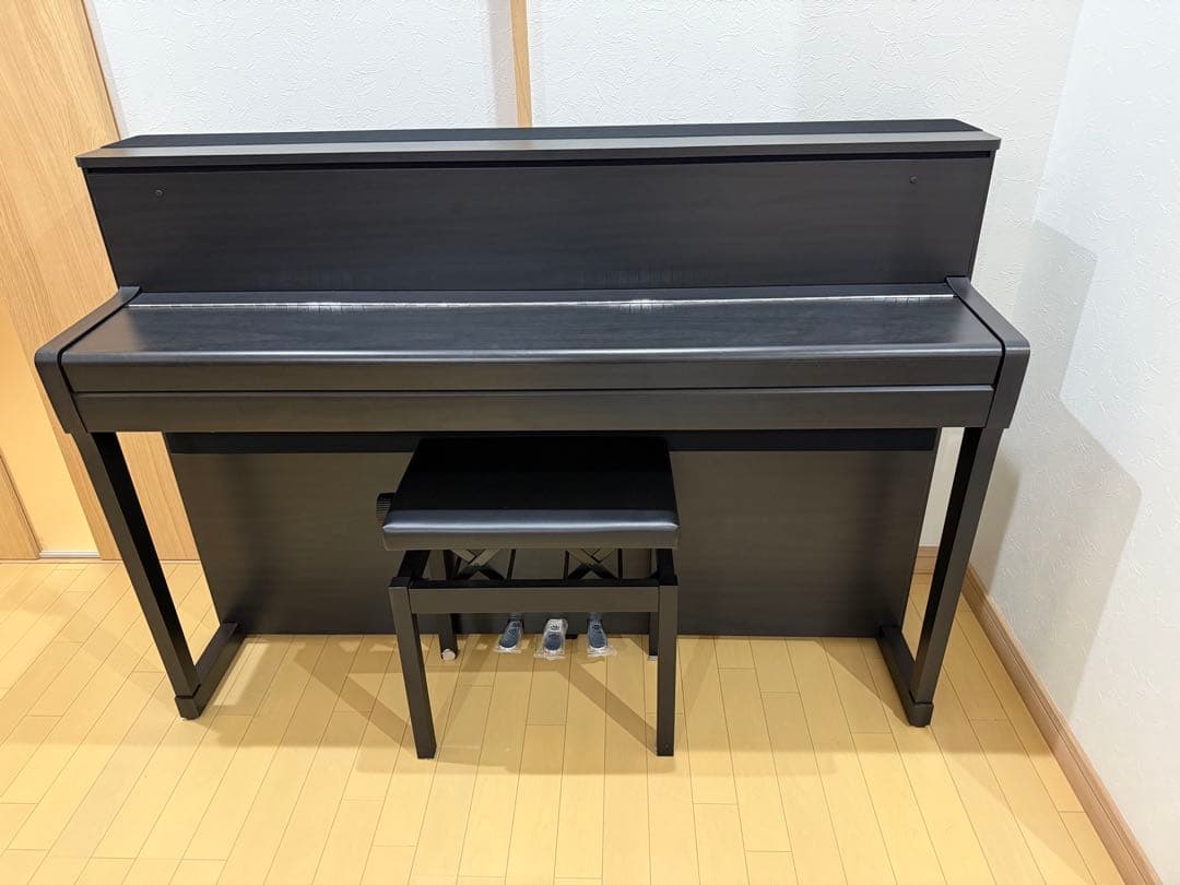 【年末年始の最終値下げ】KAWAI デジタルピアノ 88鍵 黒 椅子付き