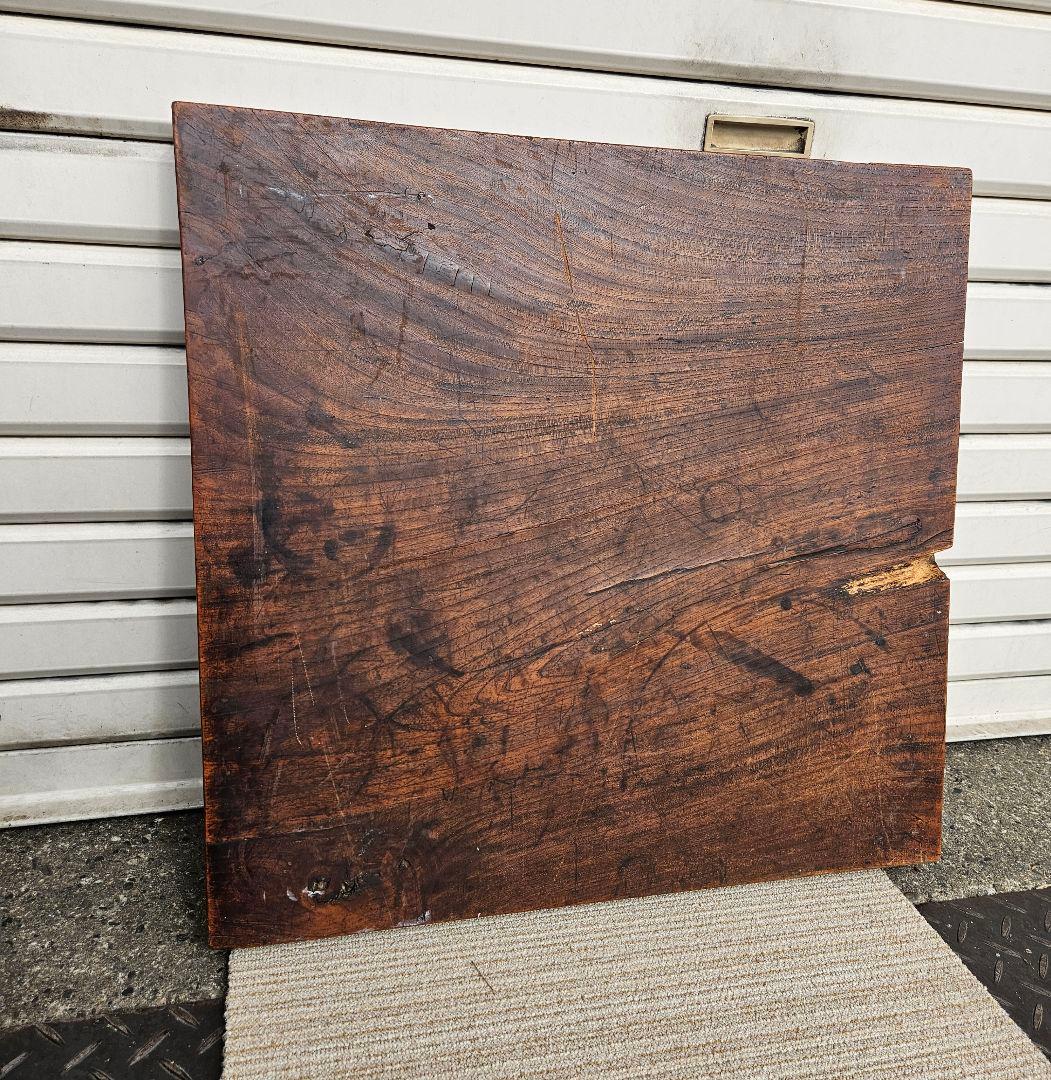 ジャパンヴィンテージ 一枚板 こたつ板天 厚さ約4cm 炬燵板 無垢材 木製