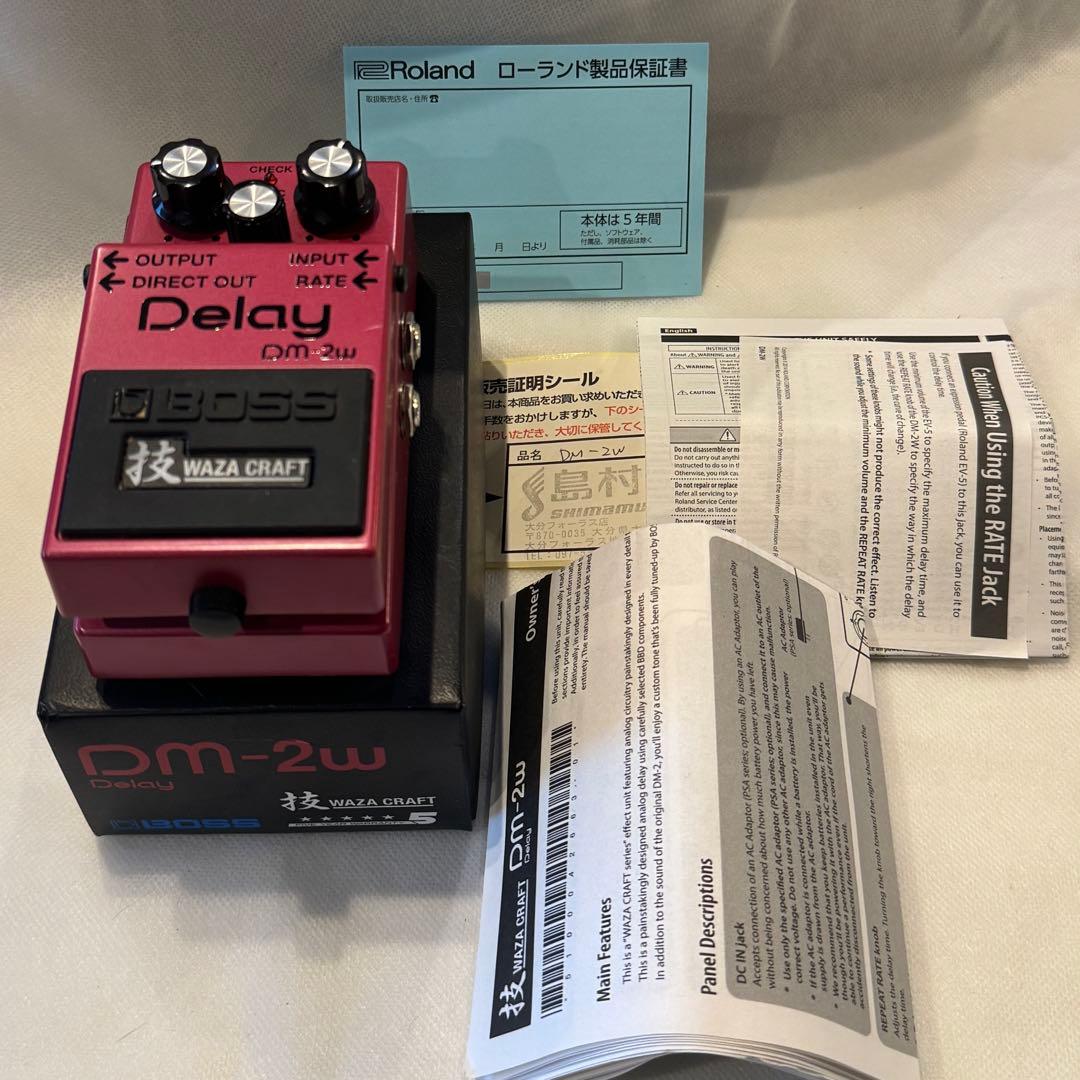 【美品❗️】BOSS DM-2w ディレイエフェクター