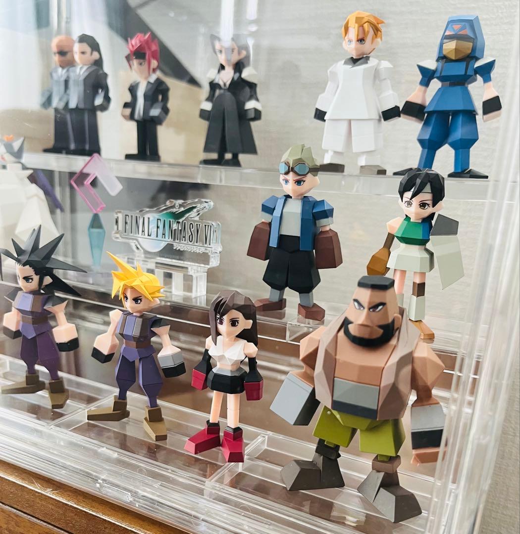 FF7 一番くじ ポリゴンフィギュア D賞 G賞コンプリートセット
