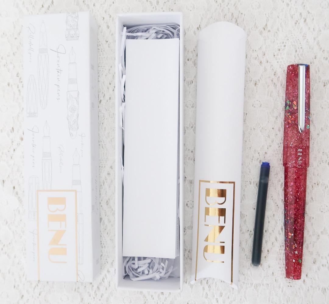 Benu/Euphoria/ユーフォリア/ピンクシャンパン/万年筆/B（太字）