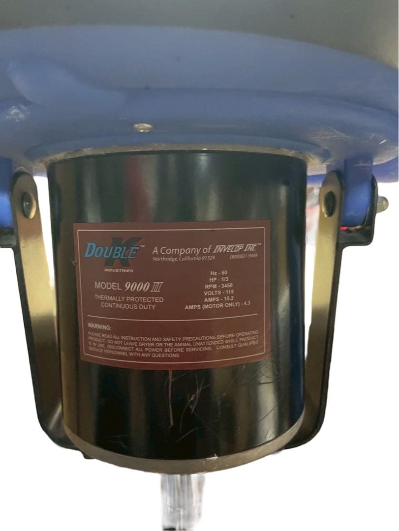 Double K CHALLENGAIR 9000Ⅱ ペット ドライヤー