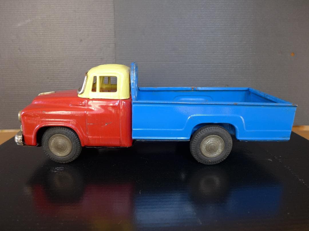 時代物　ニッサンジュニアトラック　ブリキ自動車　米沢玩具　日本製　昭和レトロ