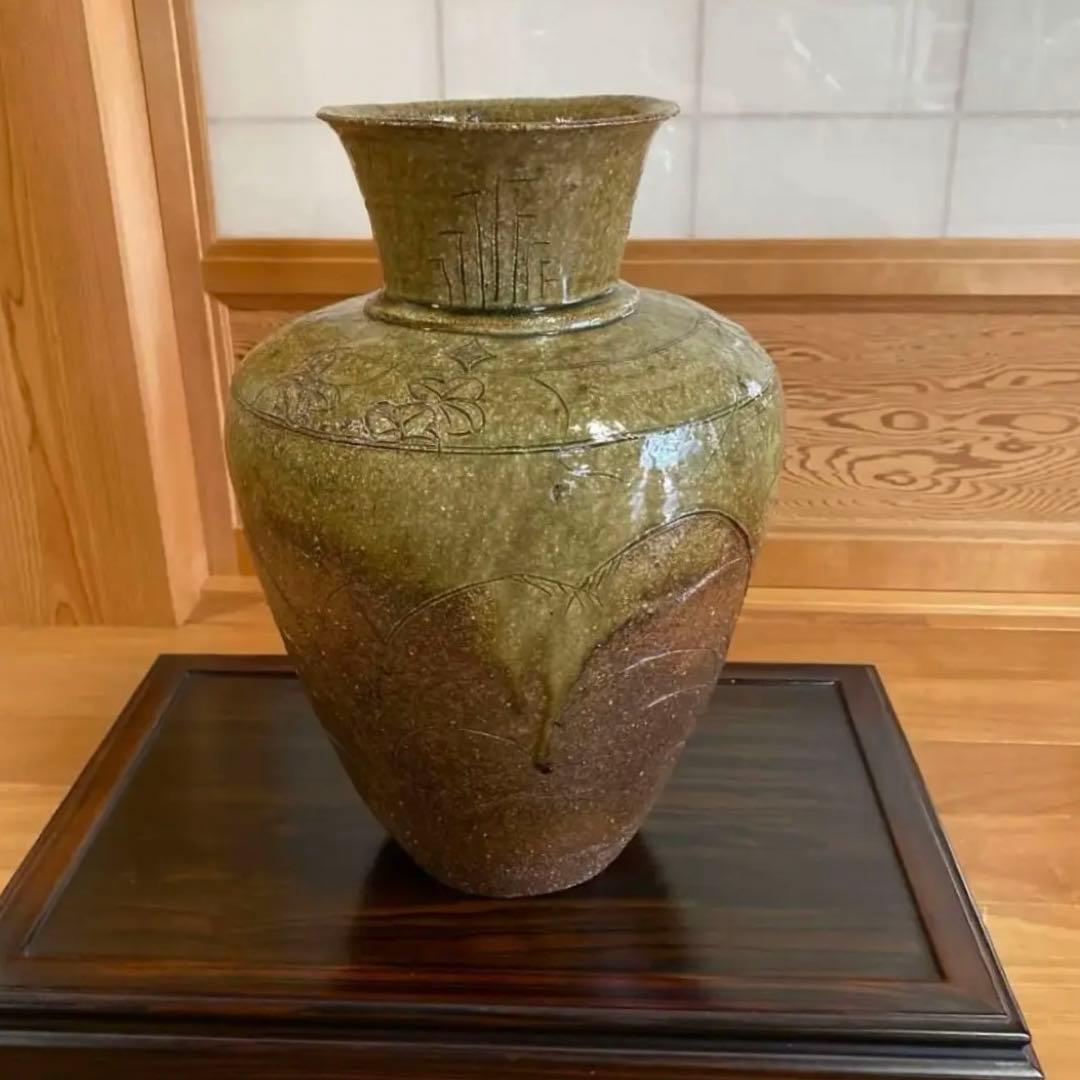 備前 壺 花器 花入 アンティーク 骨董品