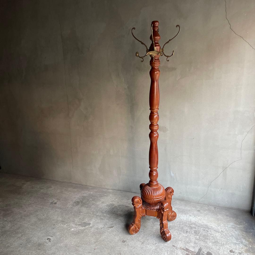 美品　イタリア　ポールハンガー