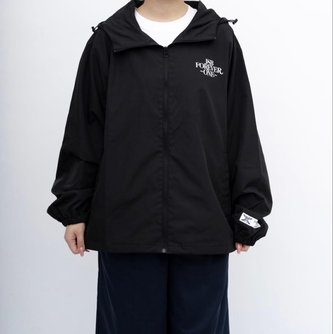三代目 JSB FOREVER ～ONE～ ブラック ウィンドブレーカー L