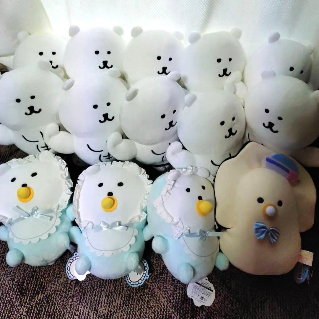 新品 タグあり ナガノくま つぶらな瞳のなまがき ぬいぐるみ 14体