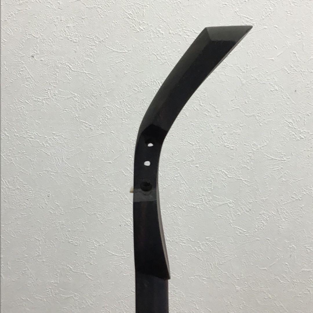 三線用棹(樹齢300年以上縞黒檀)塗装なし