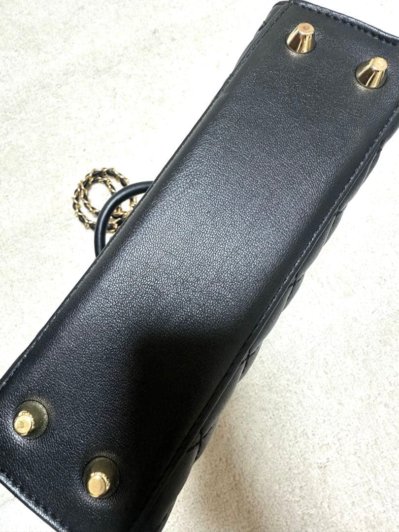 【美品】 Darich キルティング チェーン バック 黒 人気 完売