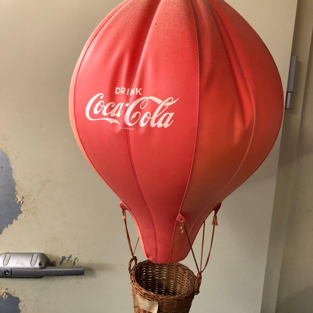 昭和　レトロ　コカコーラ　バルーン　気球