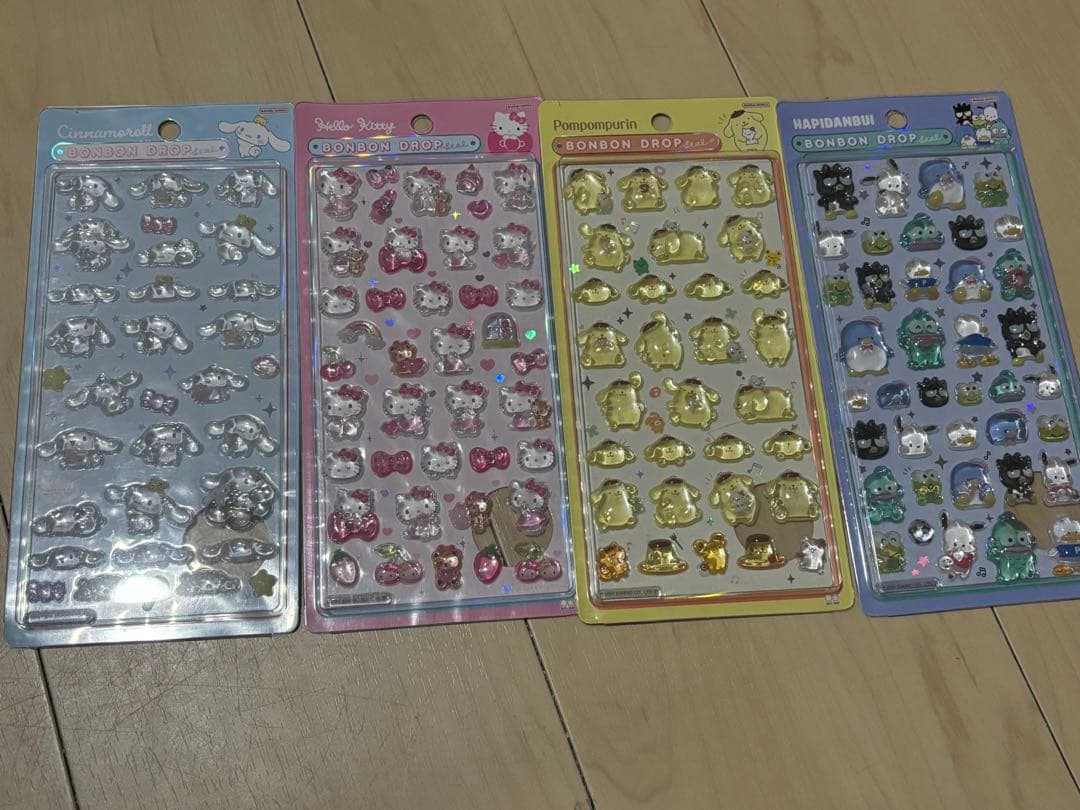 【即購入可】ボンボンドロップシール　サンリオ　正規品　第一弾