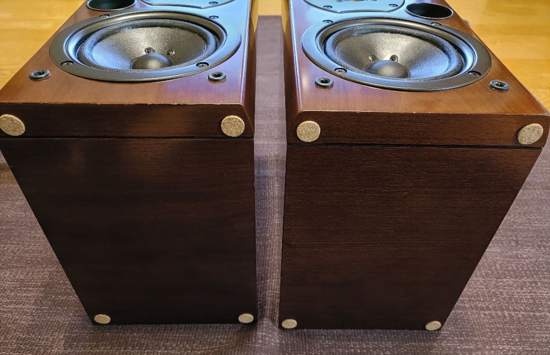 ONKYO D-102AX 　スピーカー リアルウッド突板　エッジ交換済み