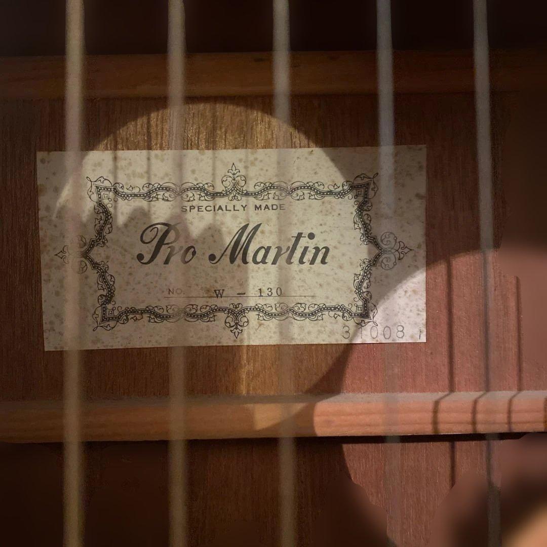 【送料無料】Pro Martin アコースティックギター　W-130