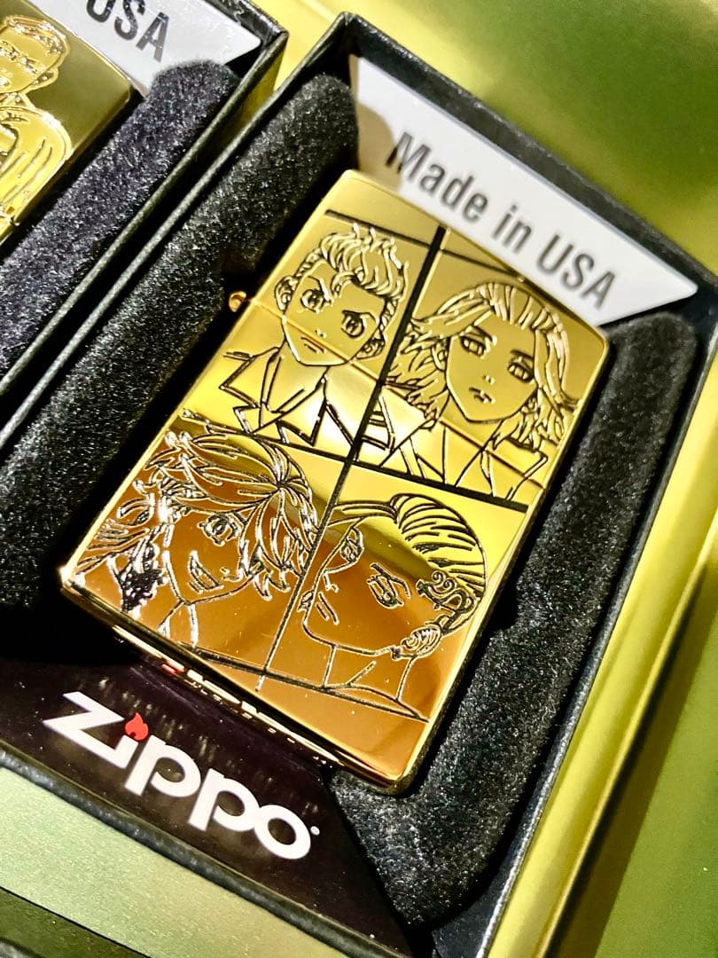 豪華【新品未使用】東京リベンジャーズ ZIPPO ジッポー　4個セット!