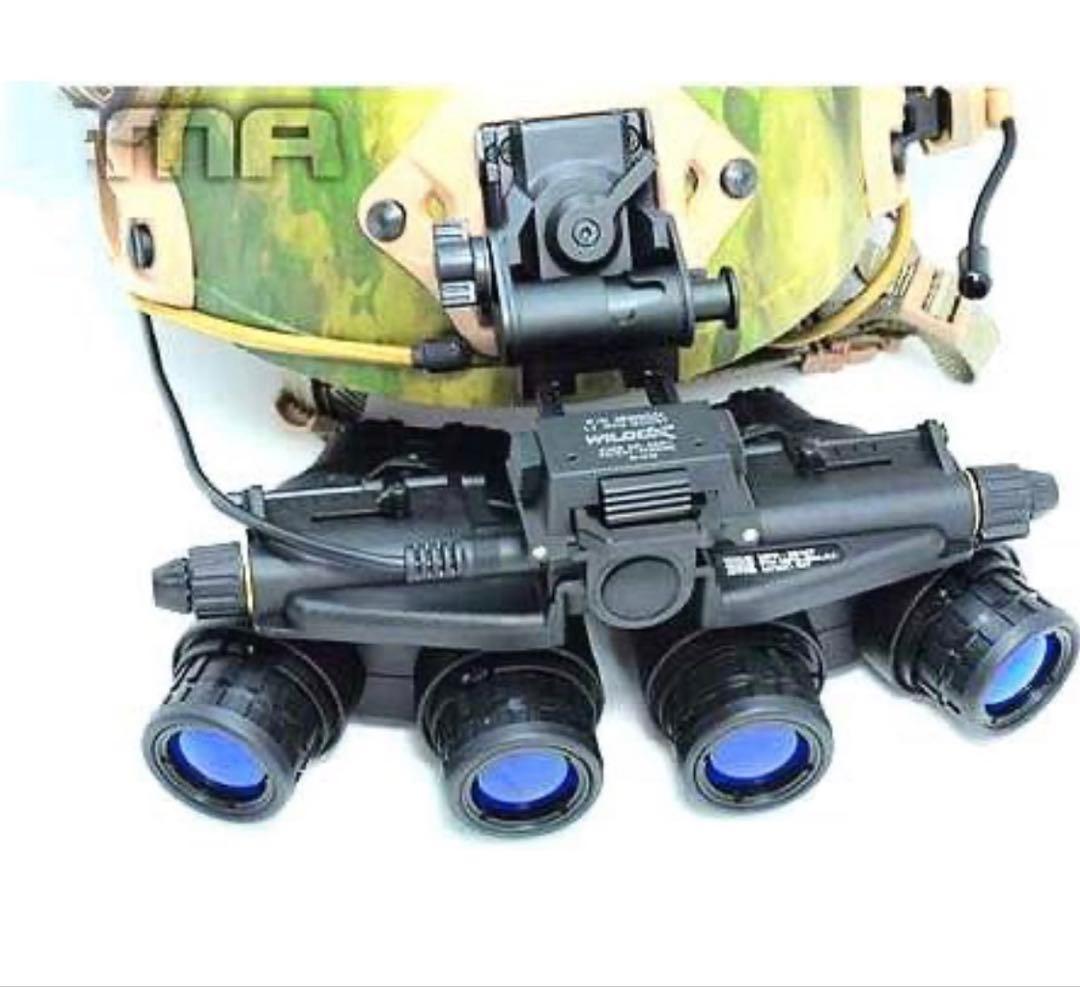 ゲリラSale!【美品】ダミークアドレンズ+ミリタリーヘルメット　セット