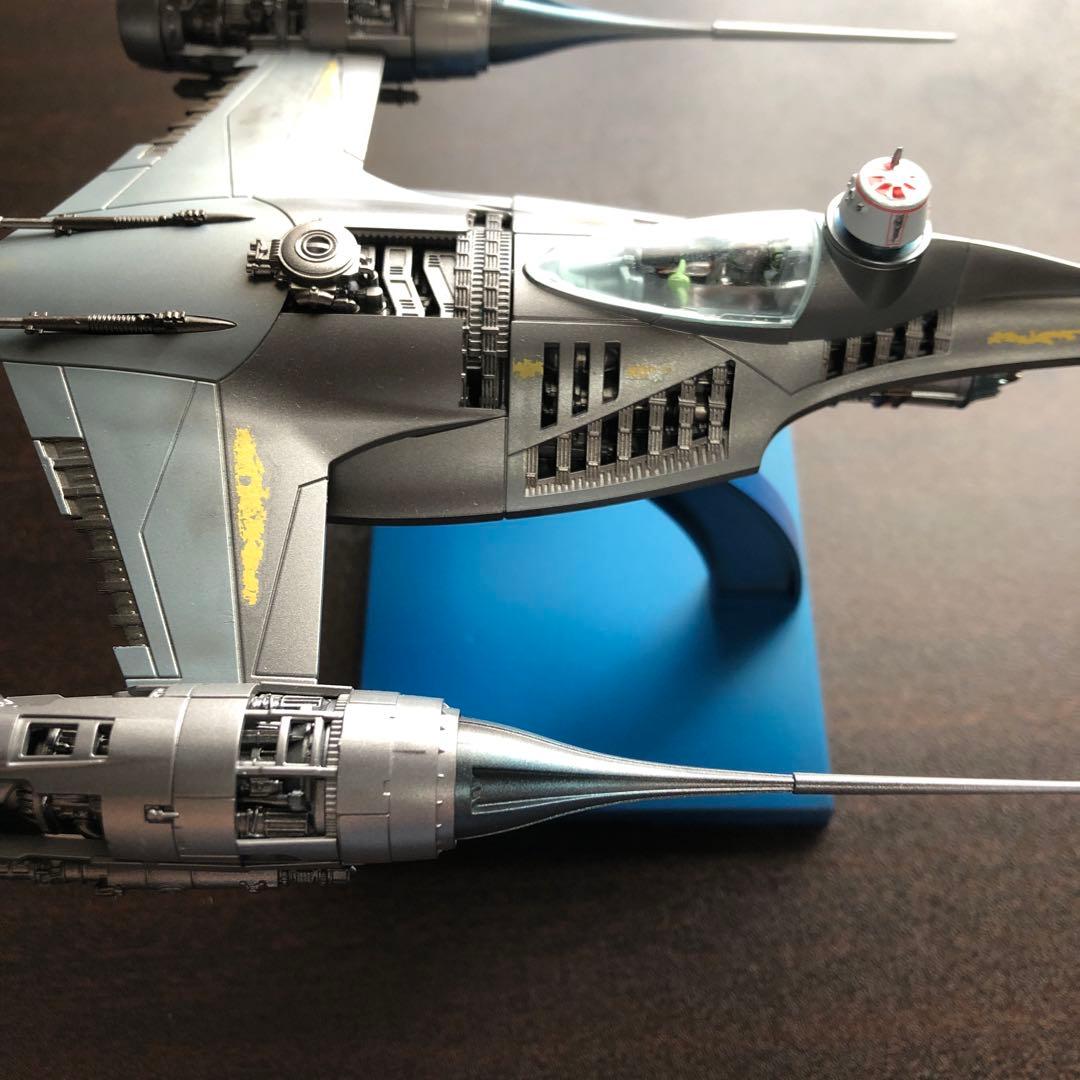 スターウォーズ　マンダロリアンN1スターファイター　組み立て塗装済み