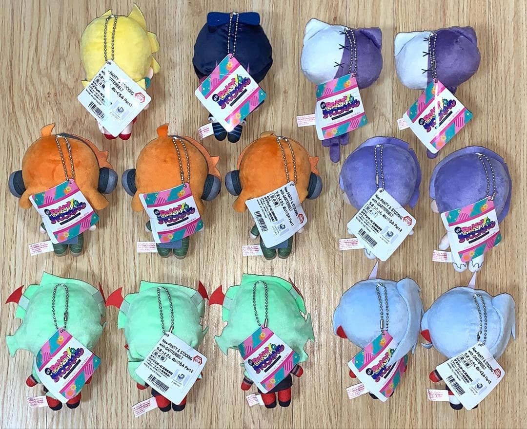 NEW PANTY&STOCKING　ちまっとさんぬいぐるみ　まとめ売り　14点