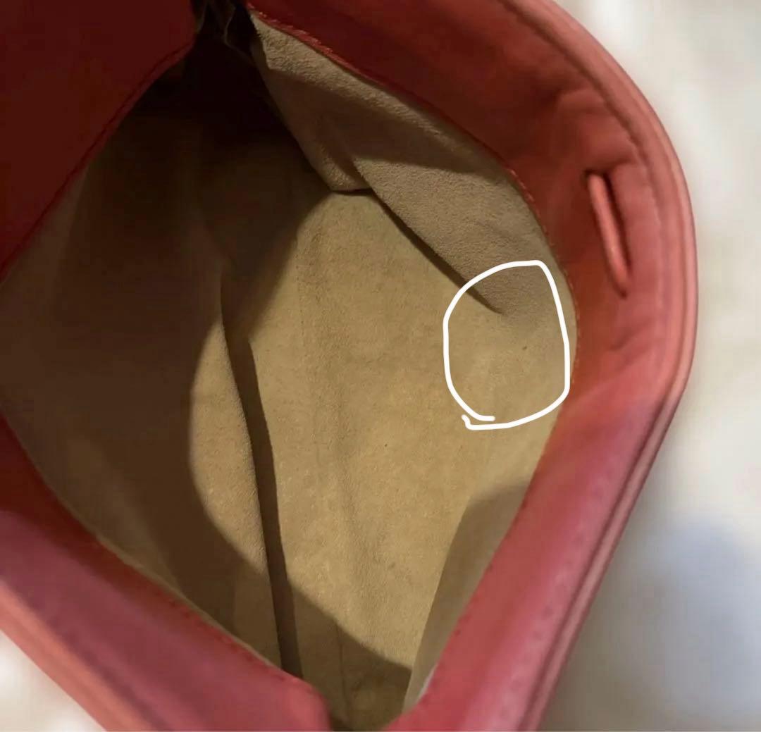 Bottega Veneta ピンク レザー ハンドバッグ