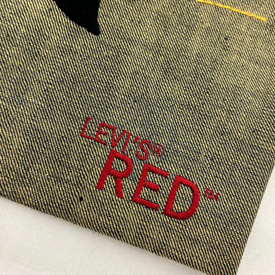 激レア 非売品 LEVI'S RED リーバイス レッド 刺繍入り デニム生地