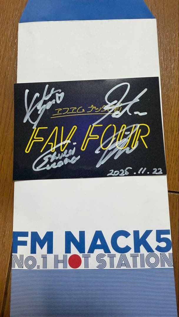 OWV 直筆サイン　ステッカー