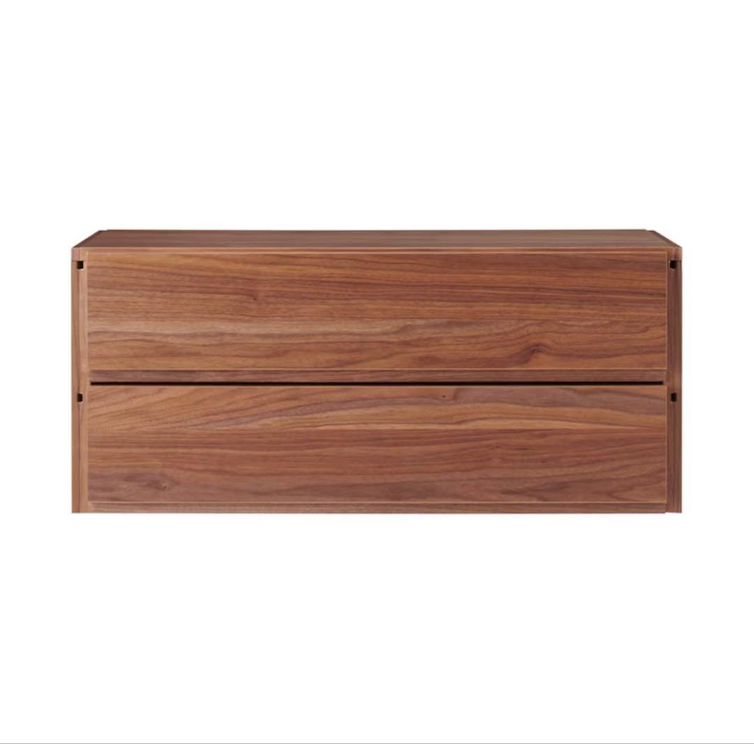 無印良品 ユニットシェルフ ボックス 引出し2段 幅84cm 2個セット