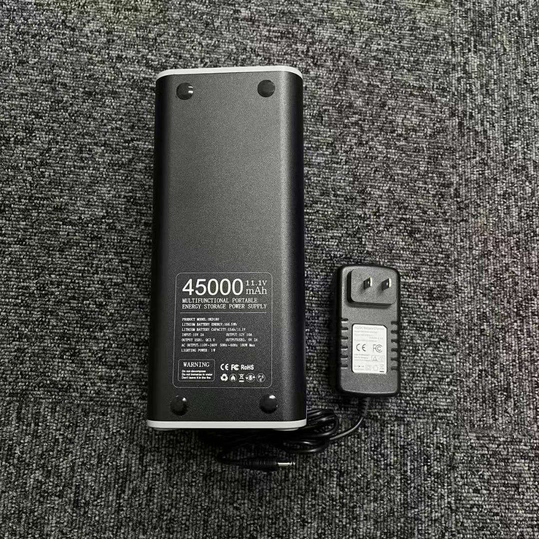 【最新モデル・PSE確認済】ポータブル電源 166Wh USBPD ハンドル付き