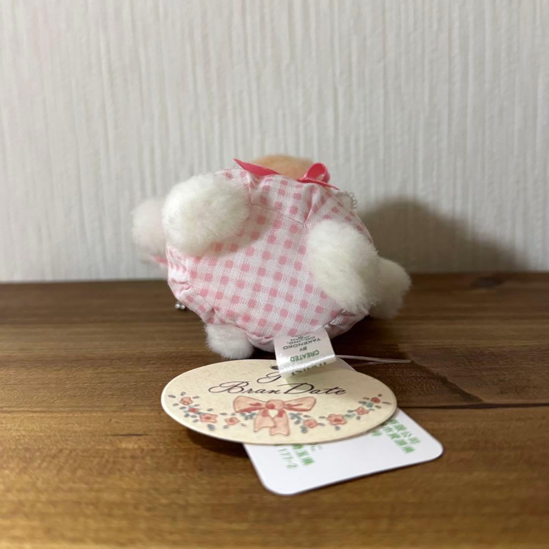 たけのこ ジョイフルメイト プチぶらんでーとB/C ヒツジ ぬいぐるみ レトロ