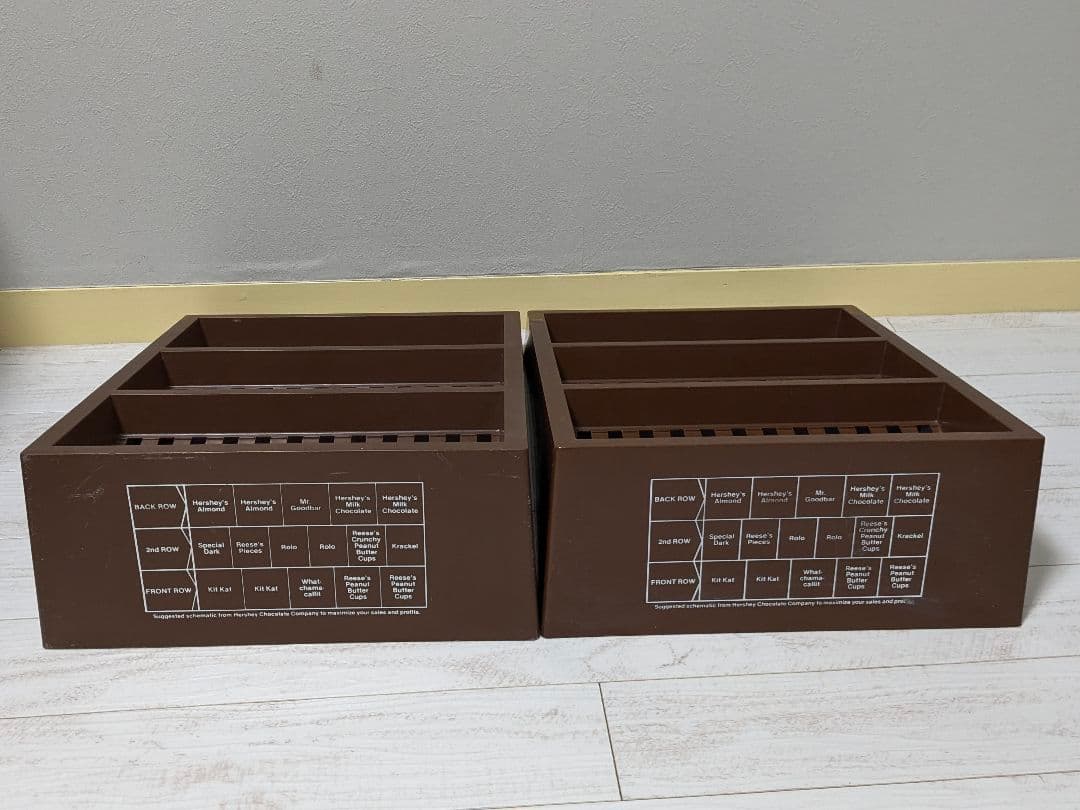 2個セット HERSHEY'S チョコレートディスプレイスタンド 3段式