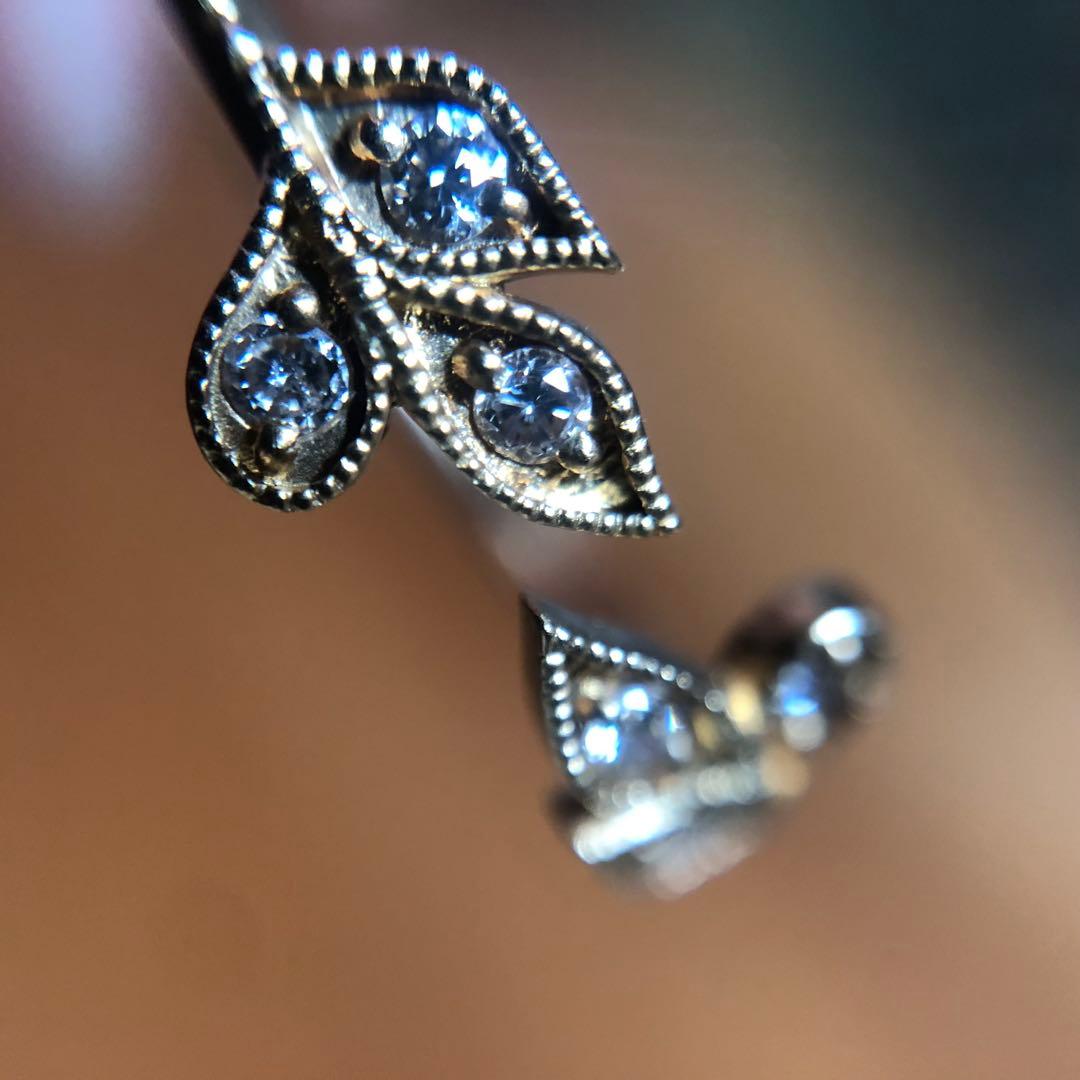 mederujewelryリーフモチーフ リング K18