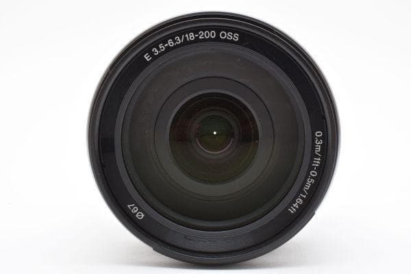 レンズ(ズーム) SONY E 18-200mm F3.5-6.3 OSS SEL18200