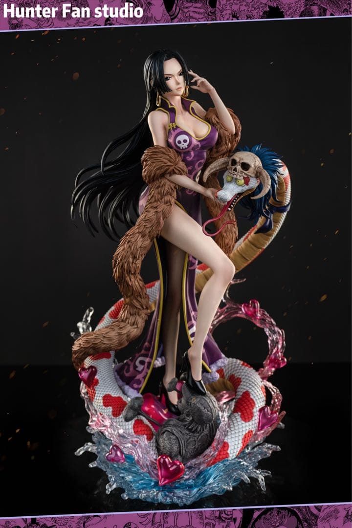 ワンピース 海賊女帝 ボア ハンコック フィギュア ガレージキット