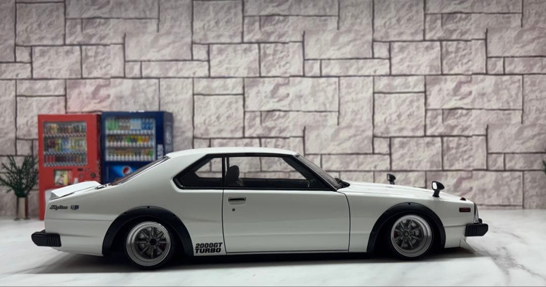 1/18 イグニッションモデル　スカイラインジャパン後期型ワタナベ深リムカスタム