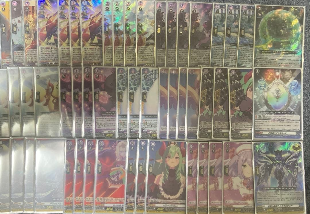 ヴァンガード　ぶいすぽっ！　藤沢エマ　デッキ　スリーブ付き　ぶいすぽ統一　汎用入