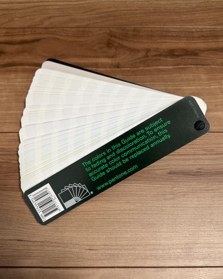 PANTONE カラーガイド　process coated