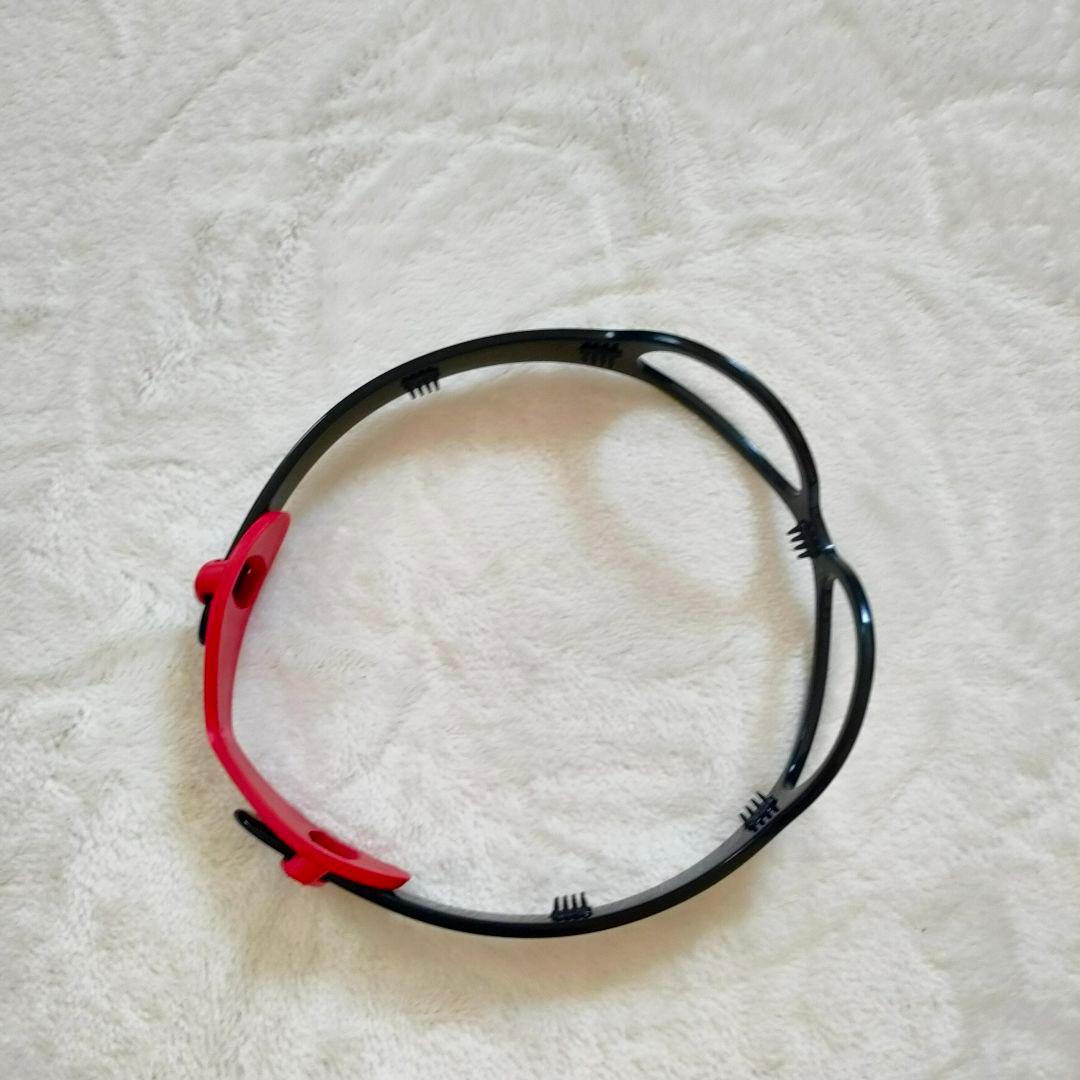 アレクサンドルドゥパリ カチューシャ ブラック メガネモチーフ キープバンド付き