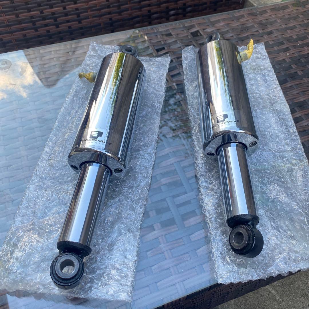 プログレッシブ　ハーレー　ツーリング　リア　エアサス　flhx fltrx