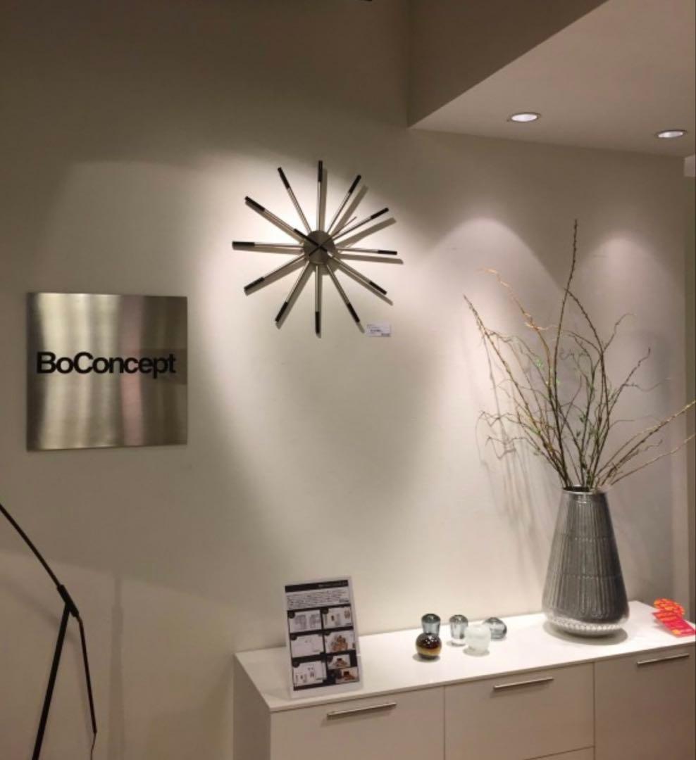 未使用美品【Bo Concept ￼】￼ Watch me 壁掛け時計