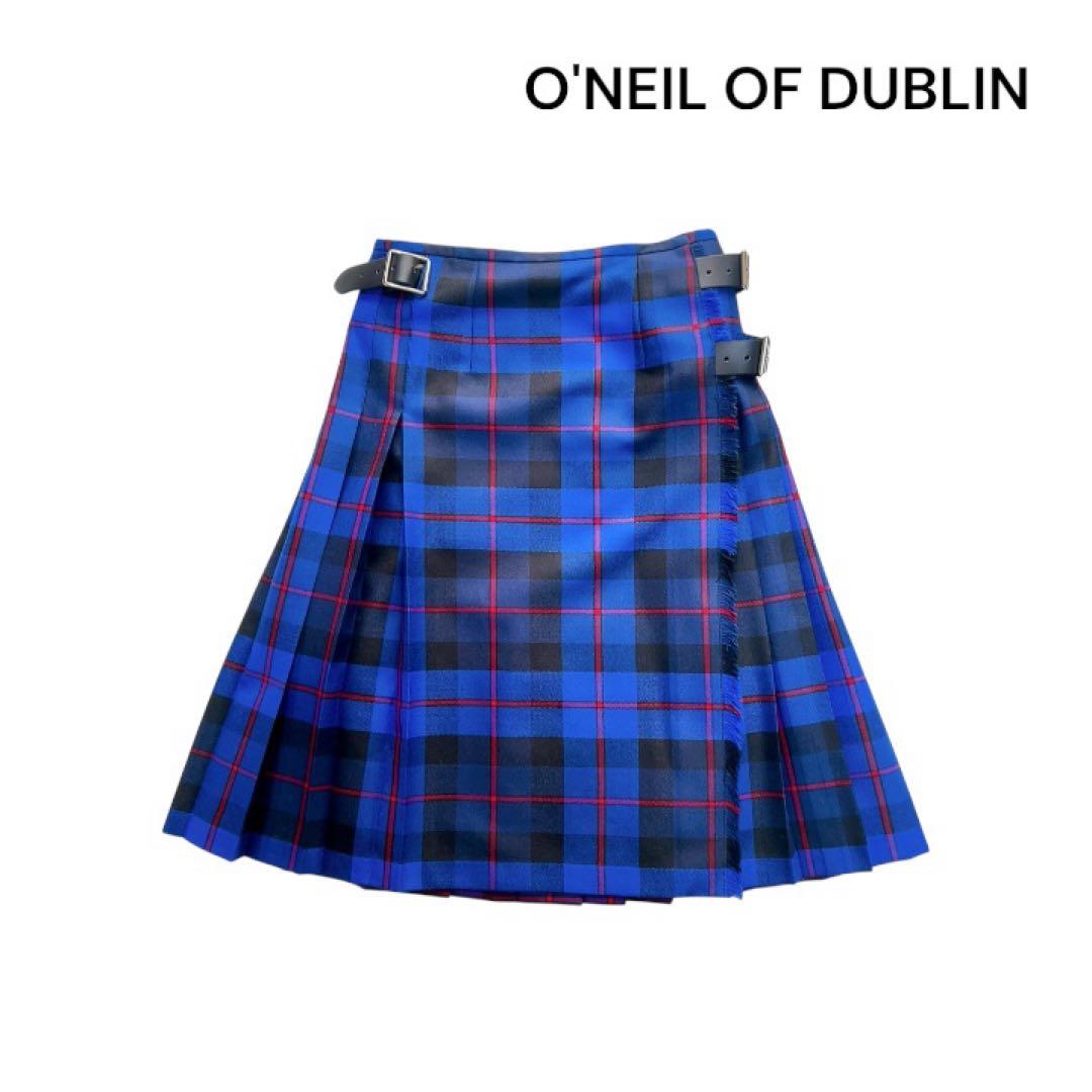 【タグ付き未使用】オニールオブダブリン プリーツ 巻き スカート サイズ10